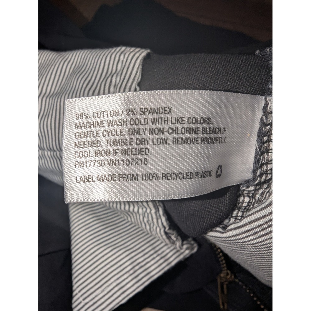 Goodfellow‎ & Co Hennepin Chino Pants Men 38x32 Black Very Good Straight Fit - Picture 10 of 10